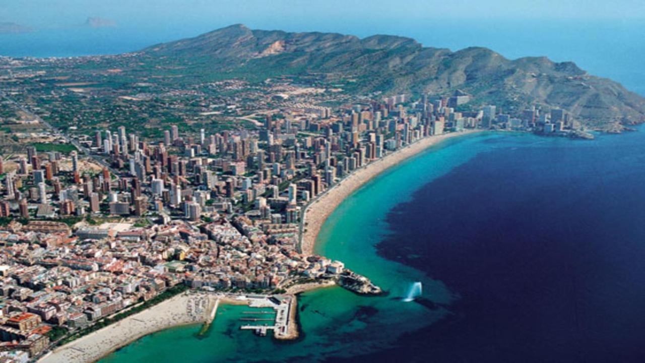 Disponible En Abril-Wifi-3Hab, 6 Pers, -Piscina, Aire Acondi-Parking Opcionable Extra Benidorm Exterior foto