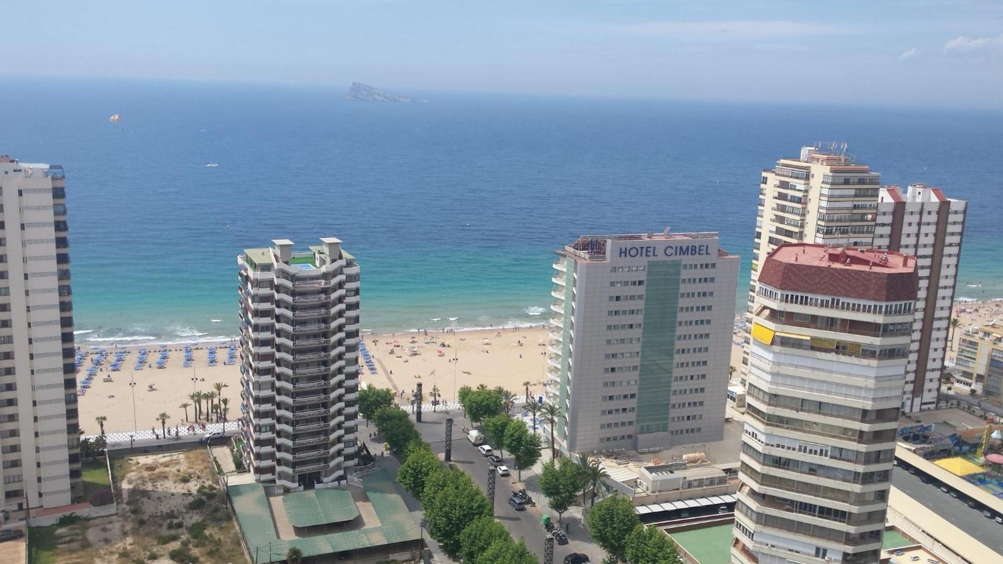 Disponible En Abril-Wifi-3Hab, 6 Pers, -Piscina, Aire Acondi-Parking Opcionable Extra Benidorm Exterior foto